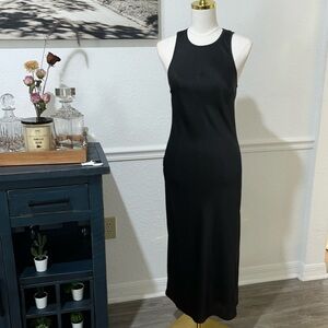 House of Harlow Black Slip Dress